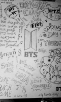 army drawing bts