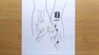 army drawing bts