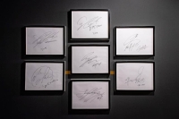 autograph of bts