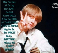 birthday wishes for bts v