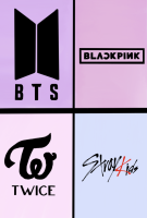 blackpink and bts logo