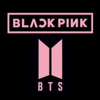 bts and blackpink logo