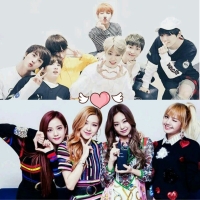 bts and blackpink wallpaper