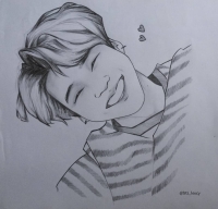 bts anime drawings