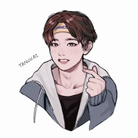 bts anime drawings