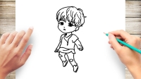 bts anime drawings