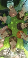 bts anime wallpaper hd