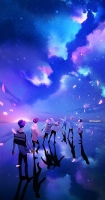 bts anime wallpaper