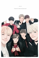 bts anime wallpaper