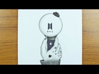 bts army bomb drawing