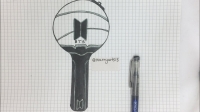 bts army bomb drawing