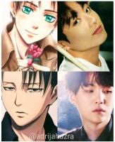bts as anime characters