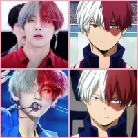 bts as anime characters