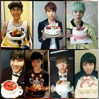 bts birthday cake