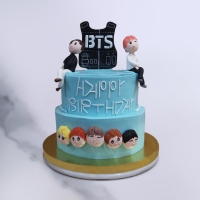 bts birthday cake