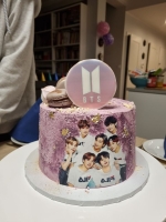 bts birthday cake