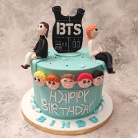 bts birthday cake