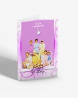 bts birthday card