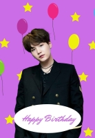 bts birthday card