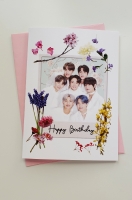 bts birthday card