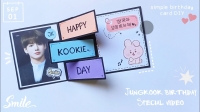 bts birthday card