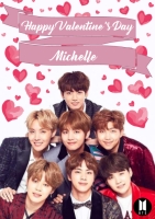 bts birthday card