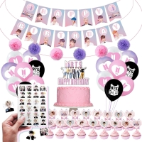 bts birthday decorations