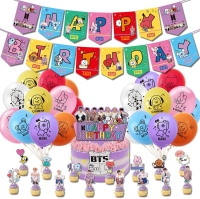 bts birthday decorations