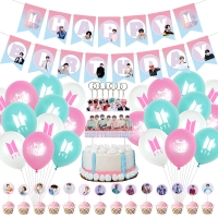 bts birthday decorations