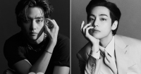 bts black and white photos