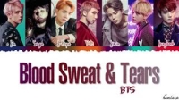 bts blood sweat and tears lyrics english