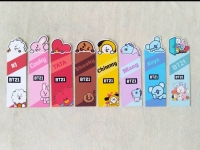 bts bookmarks handmade