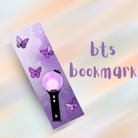 bts bookmarks handmade