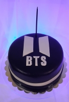 bts cake design new logo