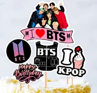 bts cake topper