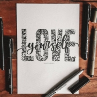 bts calligraphy