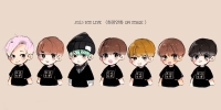 bts chibi drawings