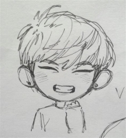 bts chibi drawings