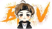 bts chibi v