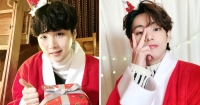 bts christmas photos