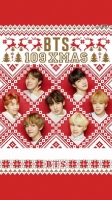 bts christmas wallpaper