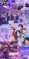 bts collage wallpaper aesthetic