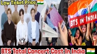 bts concert in india 2022 tickets price