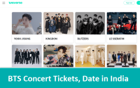 bts concert in india ticket price