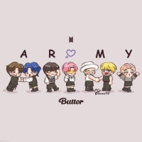 bts cute cartoon wallpaper