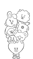 bts doodle art