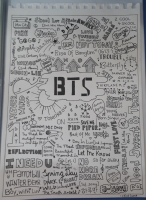 bts doodle art