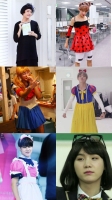 bts dressed as girls