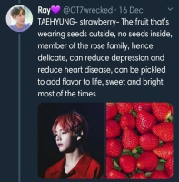 bts favorite fruit