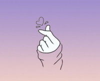 bts finger heart wallpaper